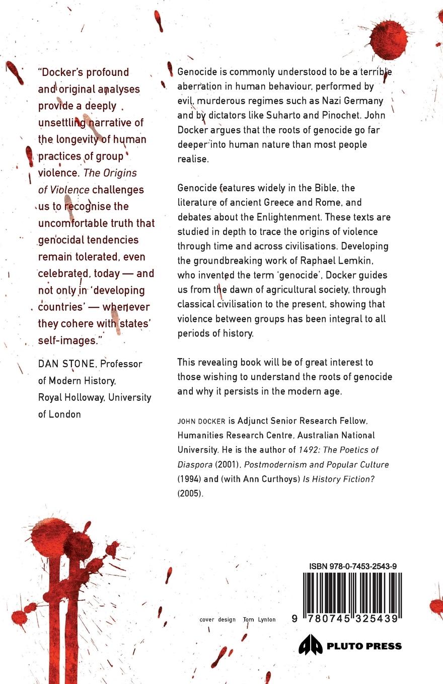 Rückseitencover The Origins Of Violence