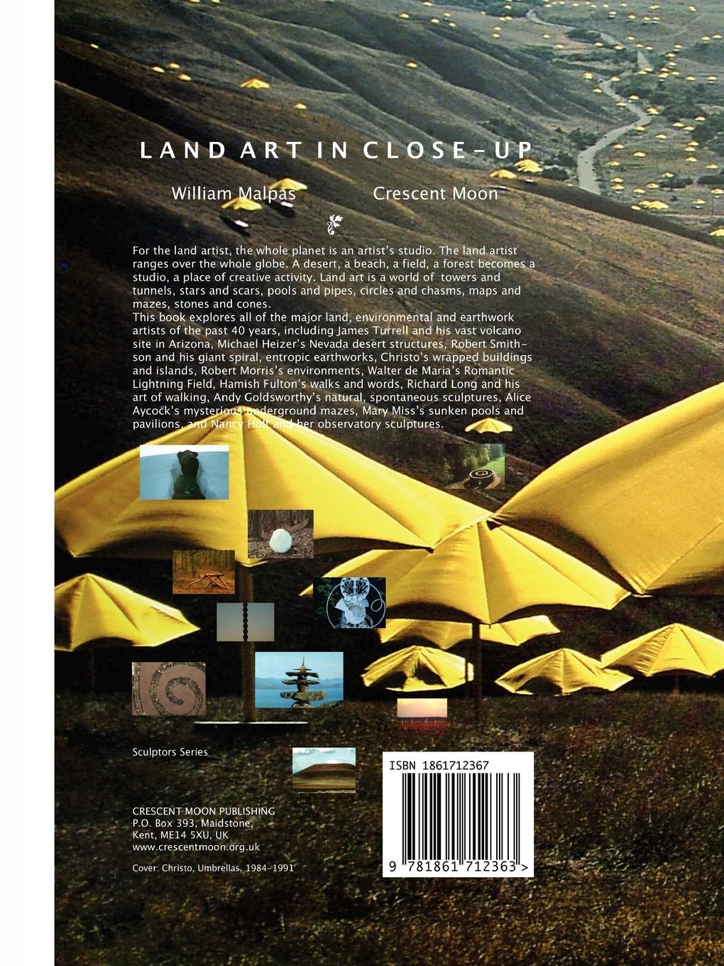 Rückseitencover Land Art in Close-Up