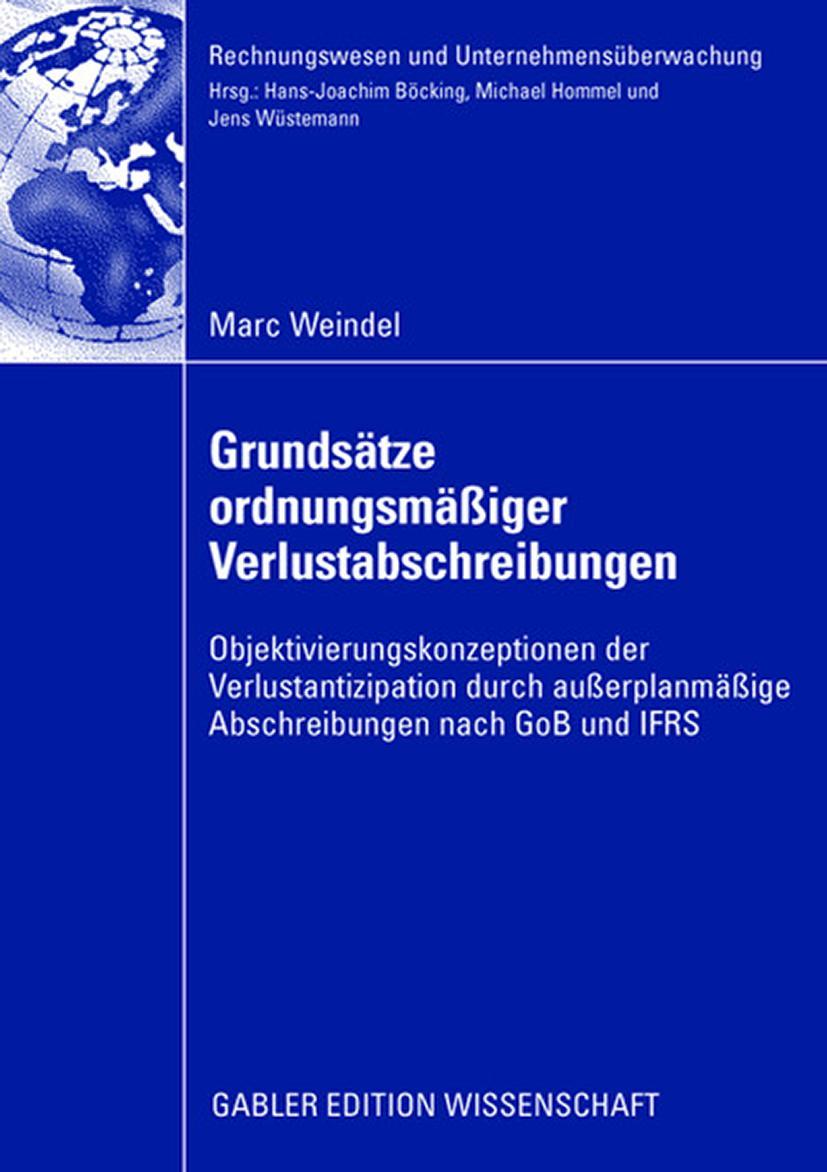 Vorderes Coverbild Grundsätze ordnungsmäßiger Verlustabschreibungen