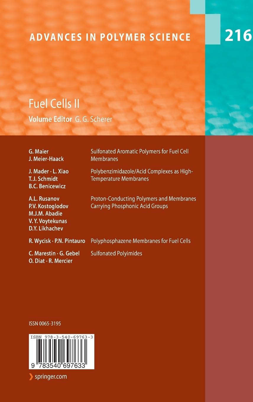 Rückseitencover Fuel Cells II