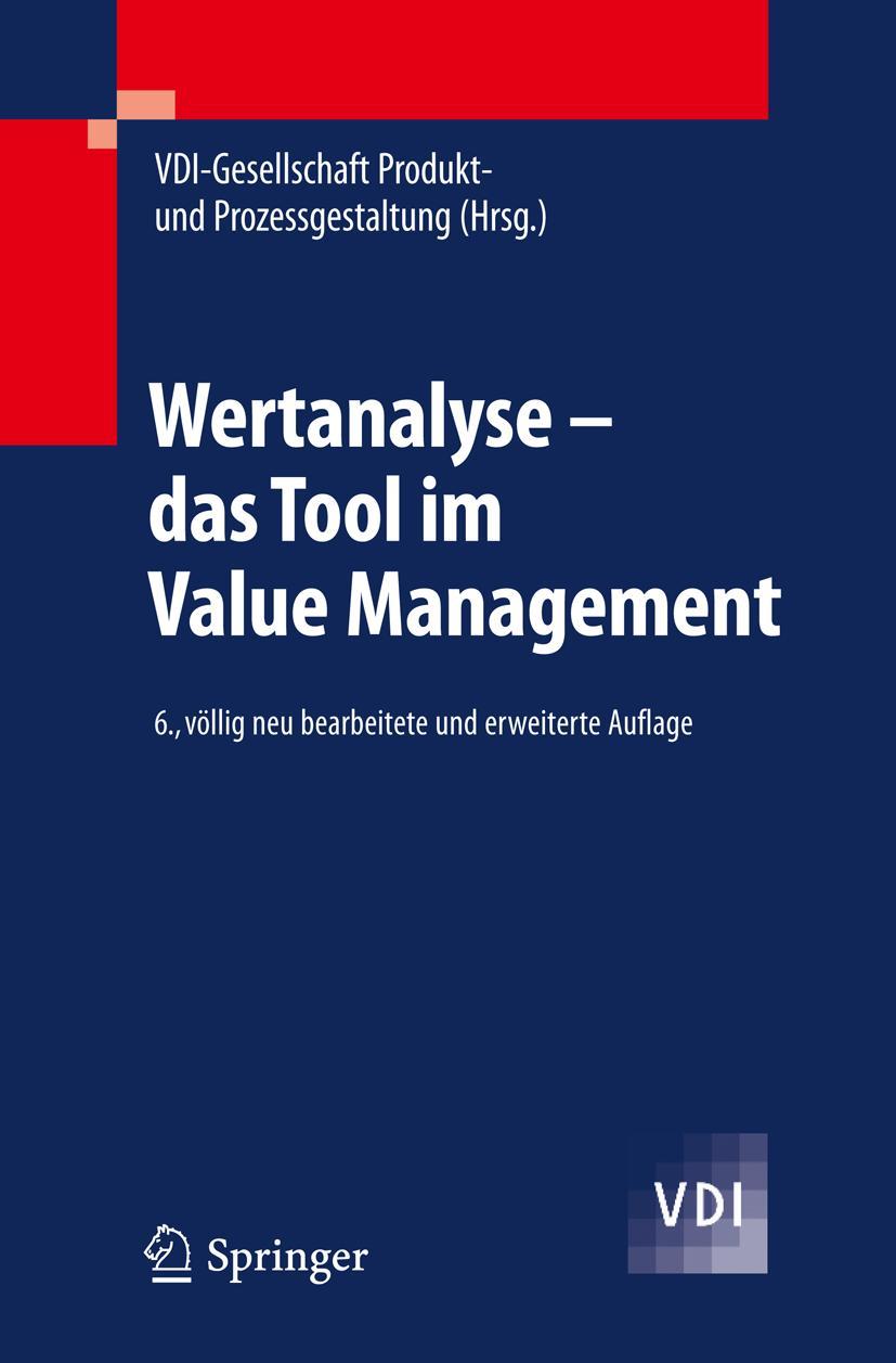 Vorderes Coverbild Wertanalyse - das Tool im Value Management