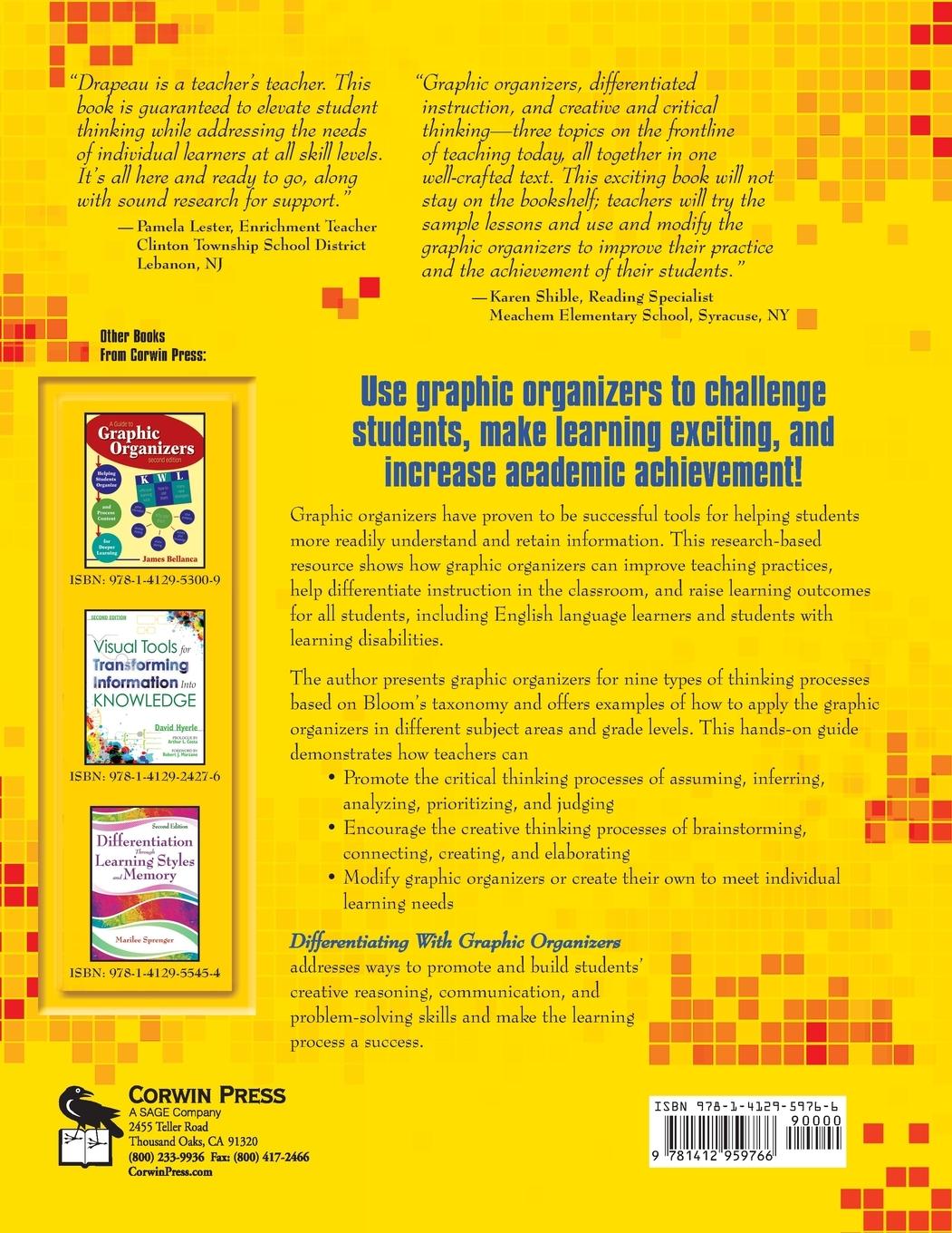 Rückseitencover Differentiating With Graphic Organizers