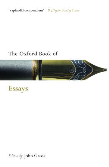 Vorderes Coverbild The Oxford Book of Essays