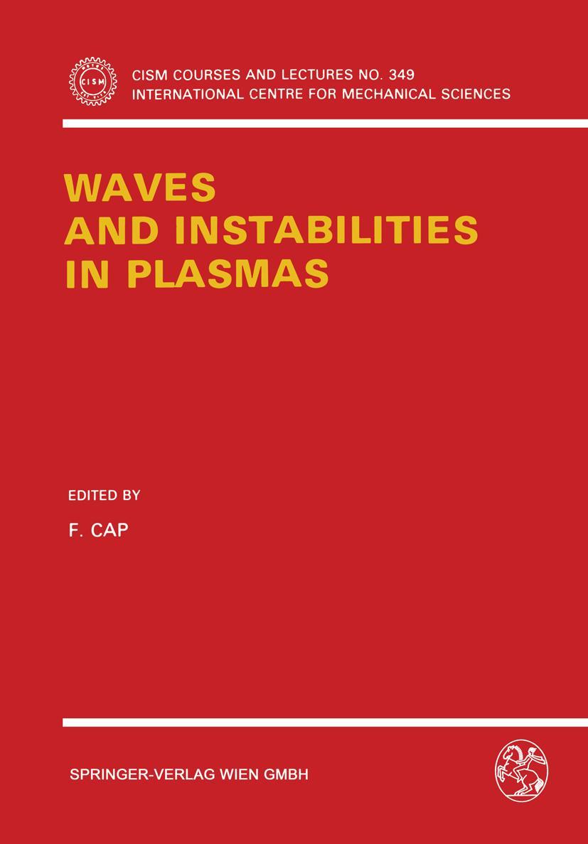 Vorderes Coverbild Waves and Instabilities in Plasmas