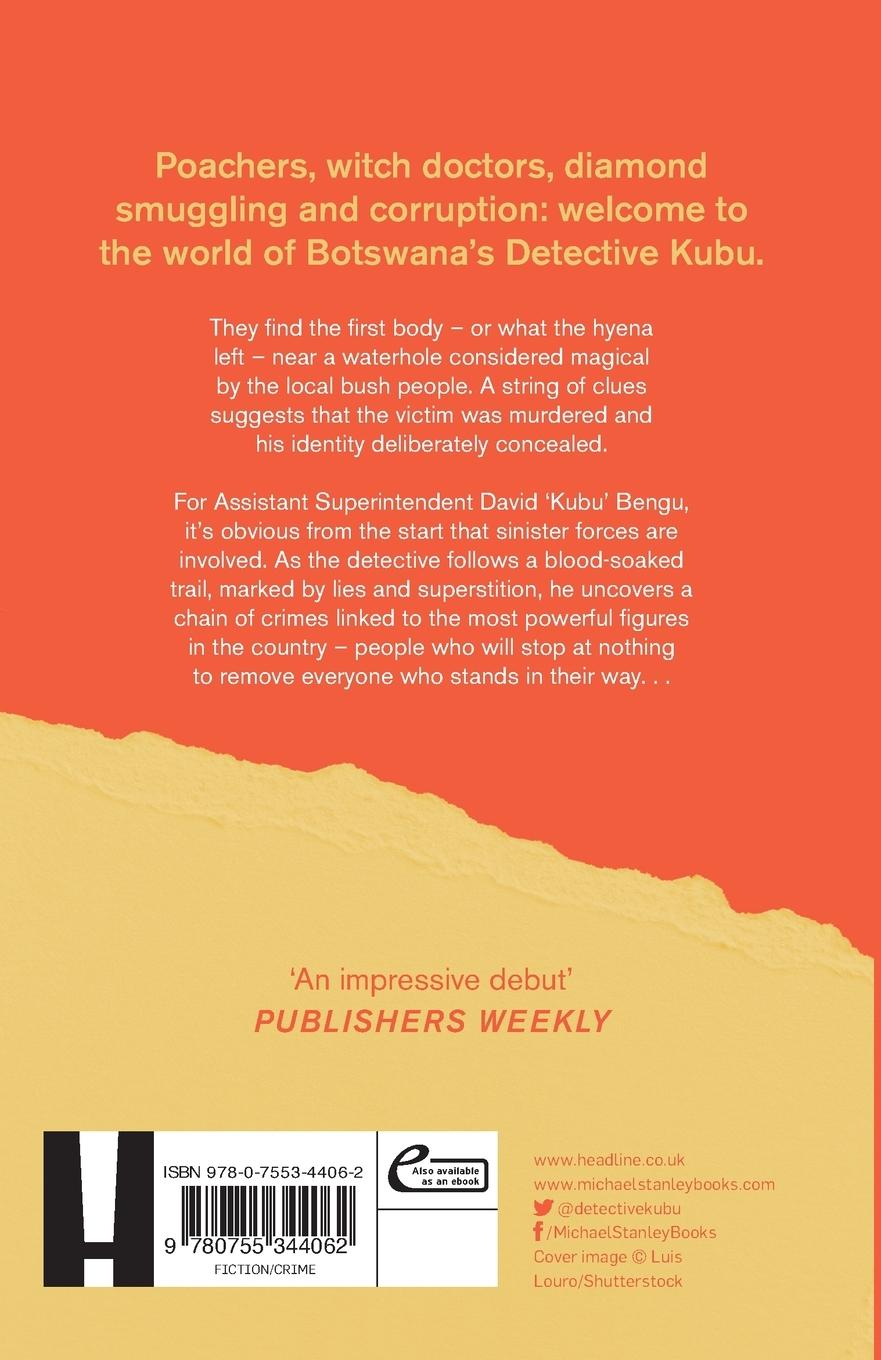 Rückseitencover A Carrion Death (Detective Kubu Book 1)