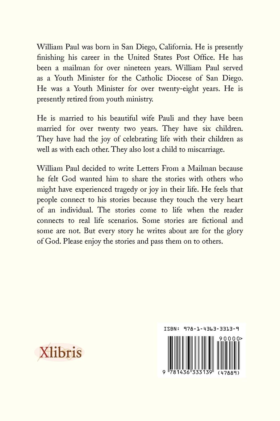 Rückseitencover Letters from a Mailman