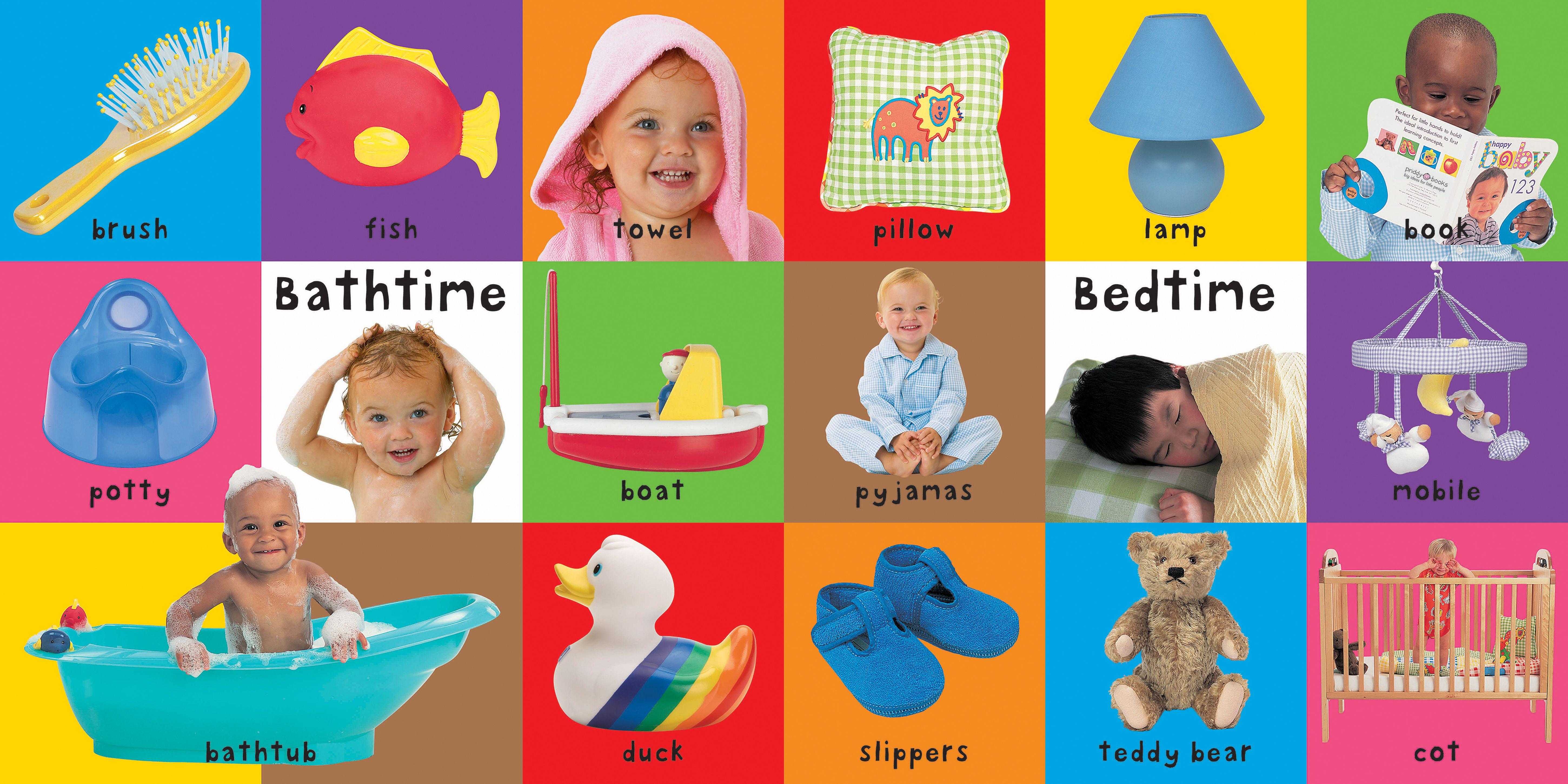 Beispielinhalt (Bild) First 100 Words