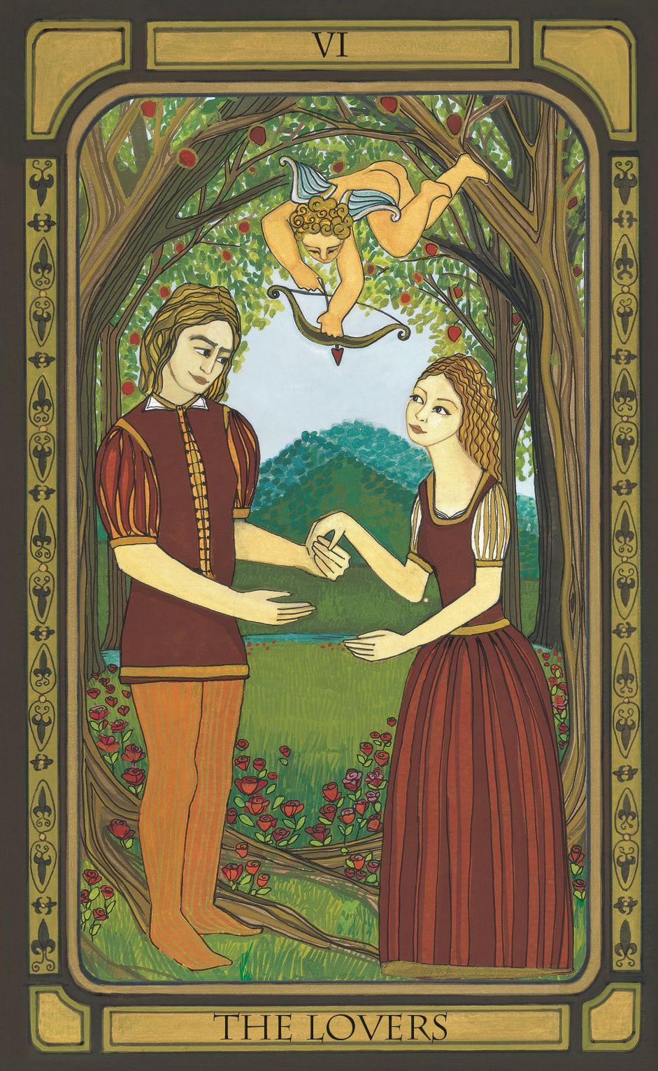 Beispielinhalt (Bild) The Golden Tarot