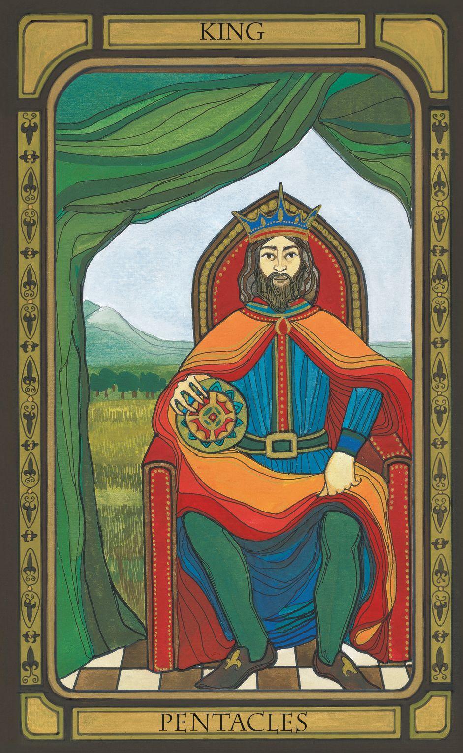 Beispielinhalt (Bild) The Golden Tarot