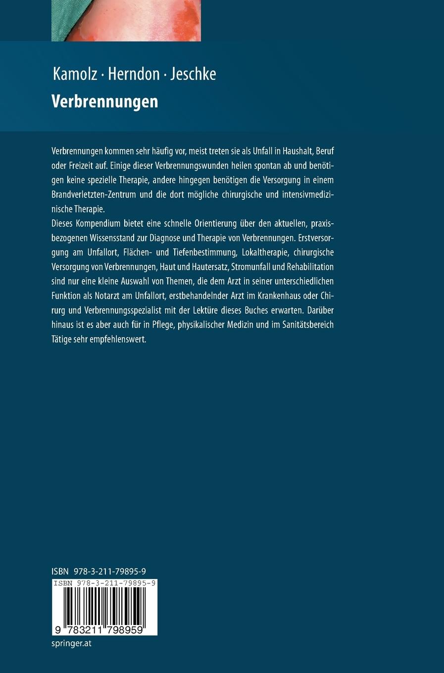 Rückseitencover Verbrennungen