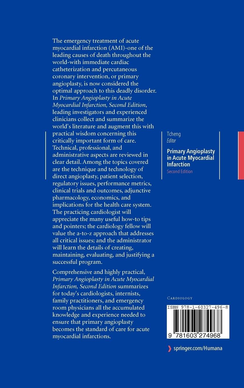 Rückseitencover Primary Angioplasty in Acute Myocardial Infarction