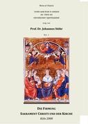 Vorderes Coverbild Die Firmung. Sakrament Christi und der Kirche