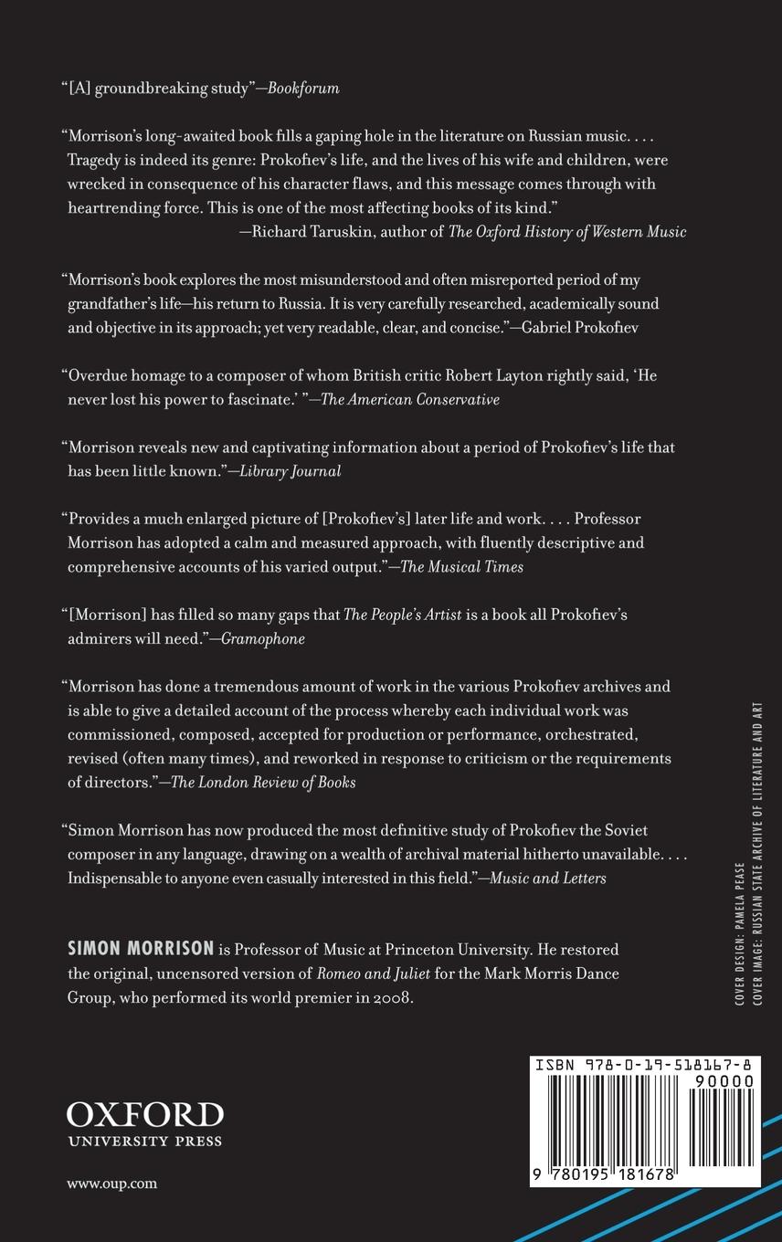 Rückseitencover The People's Artist