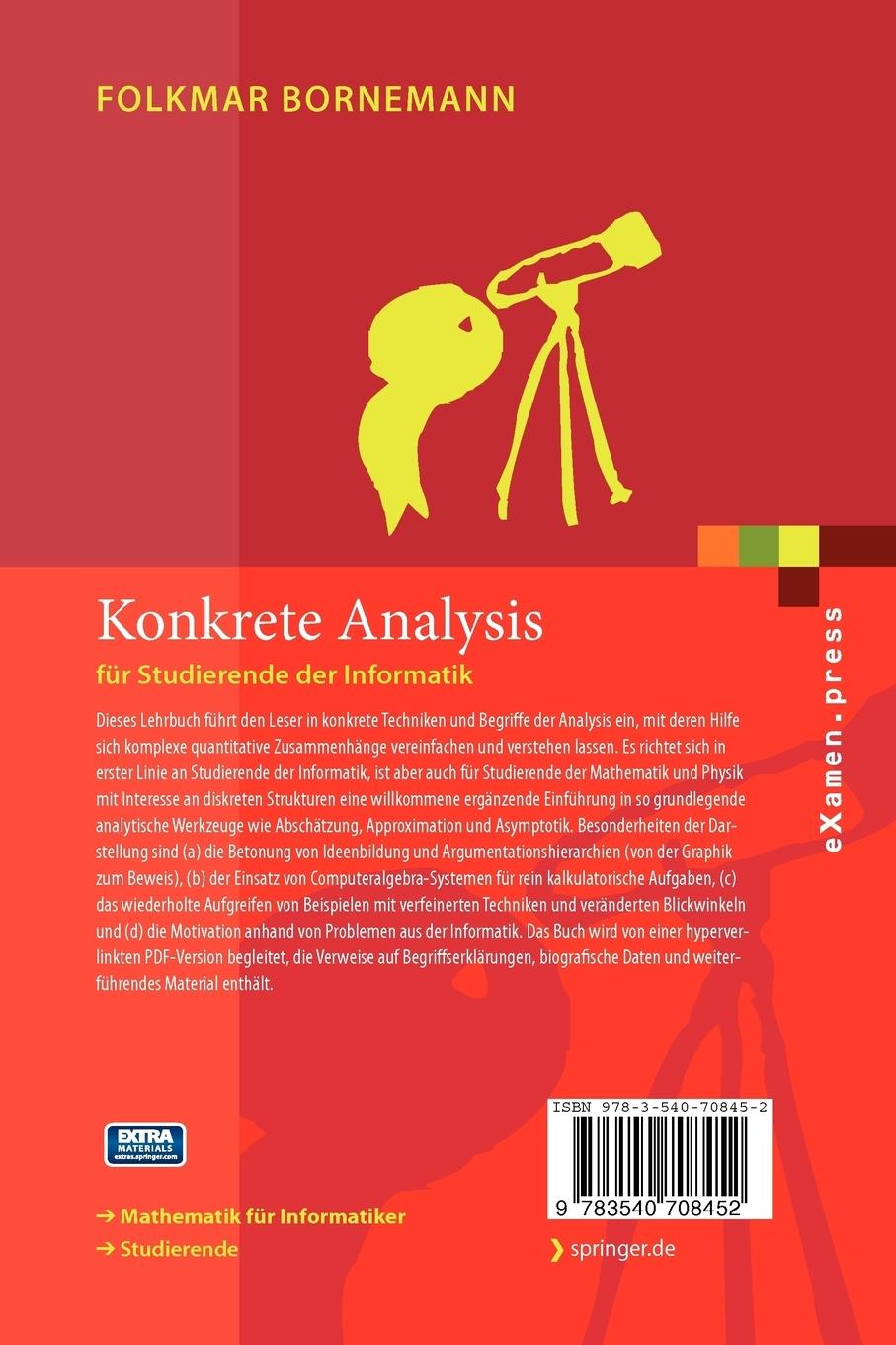 Rückseitencover Konkrete Analysis