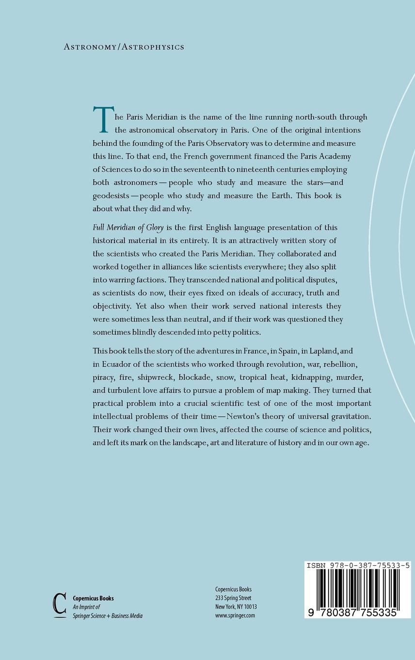 Rückseitencover Full Meridian of Glory