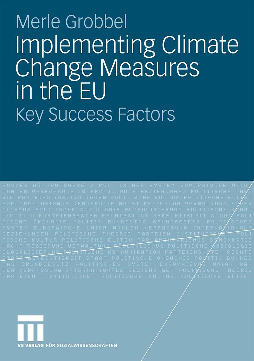 Vorderes Coverbild Implementing Climate Change Measures in the EU