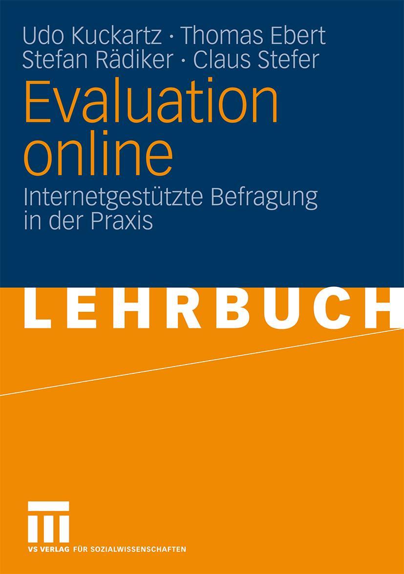 Vorderes Coverbild Evaluation online