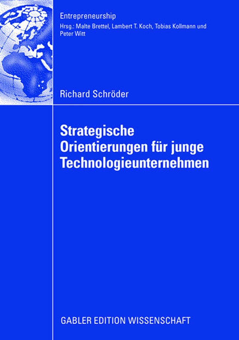 Vorderes Coverbild Strategische Orientierungen für junge Technologieunternehmen