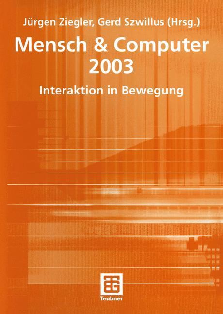 Vorderes Coverbild Mensch & Computer 2003