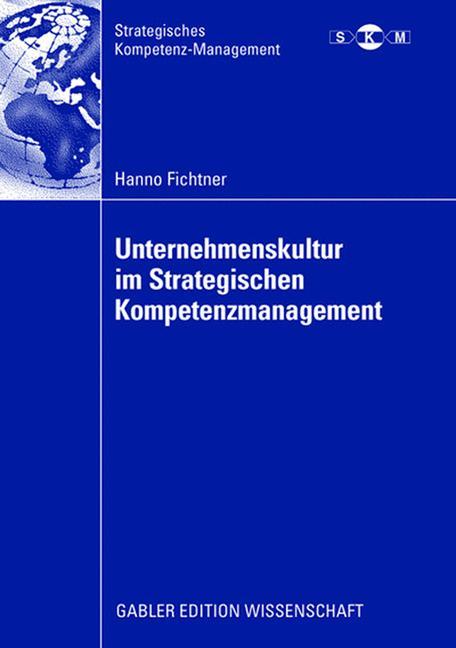 Vorderes Coverbild Unternehmenskultur im Strategischen Kompetenzmanagement