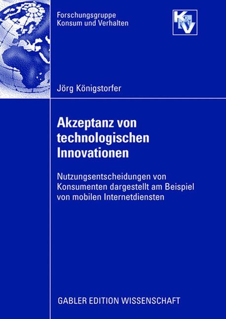Vorderes Coverbild Akzeptanz von technologischen Innovationen