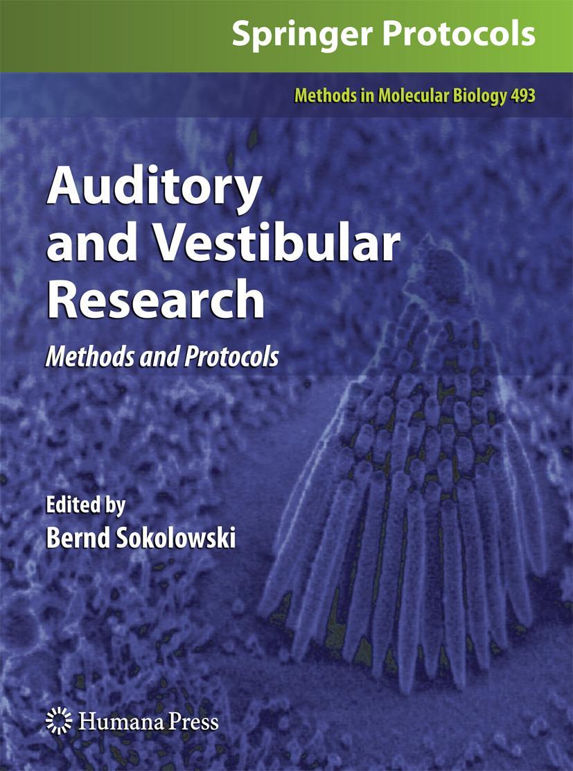 Vorderes Coverbild Auditory and Vestibular Research