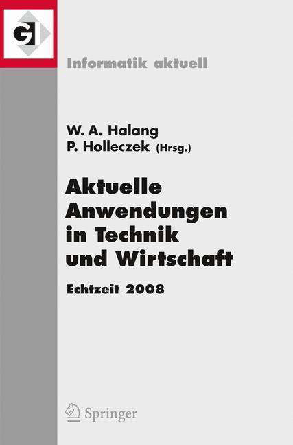 Vorderes Coverbild Aktuelle Anwendungen in Technik und Wirtschaft Echtzeit 2008