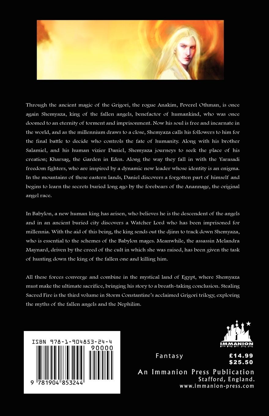 Rückseitencover Stealing Sacred Fire