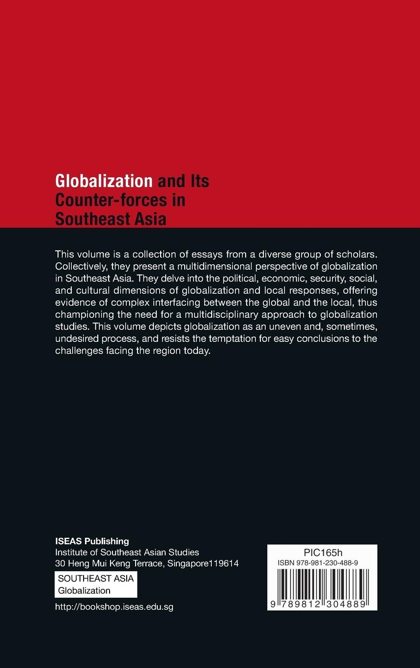 Rückseitencover Globalization and Its Counter-Forces in Southeast Asia