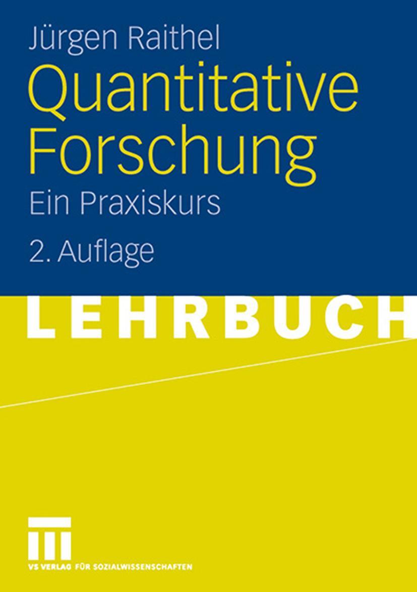 Vorderes Coverbild Quantitative Forschung