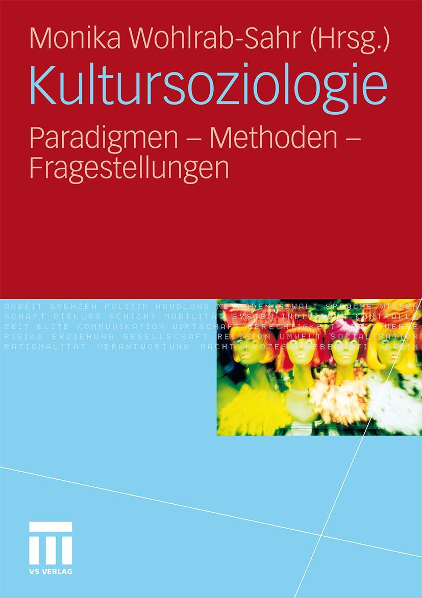Vorderes Coverbild Kultursoziologie