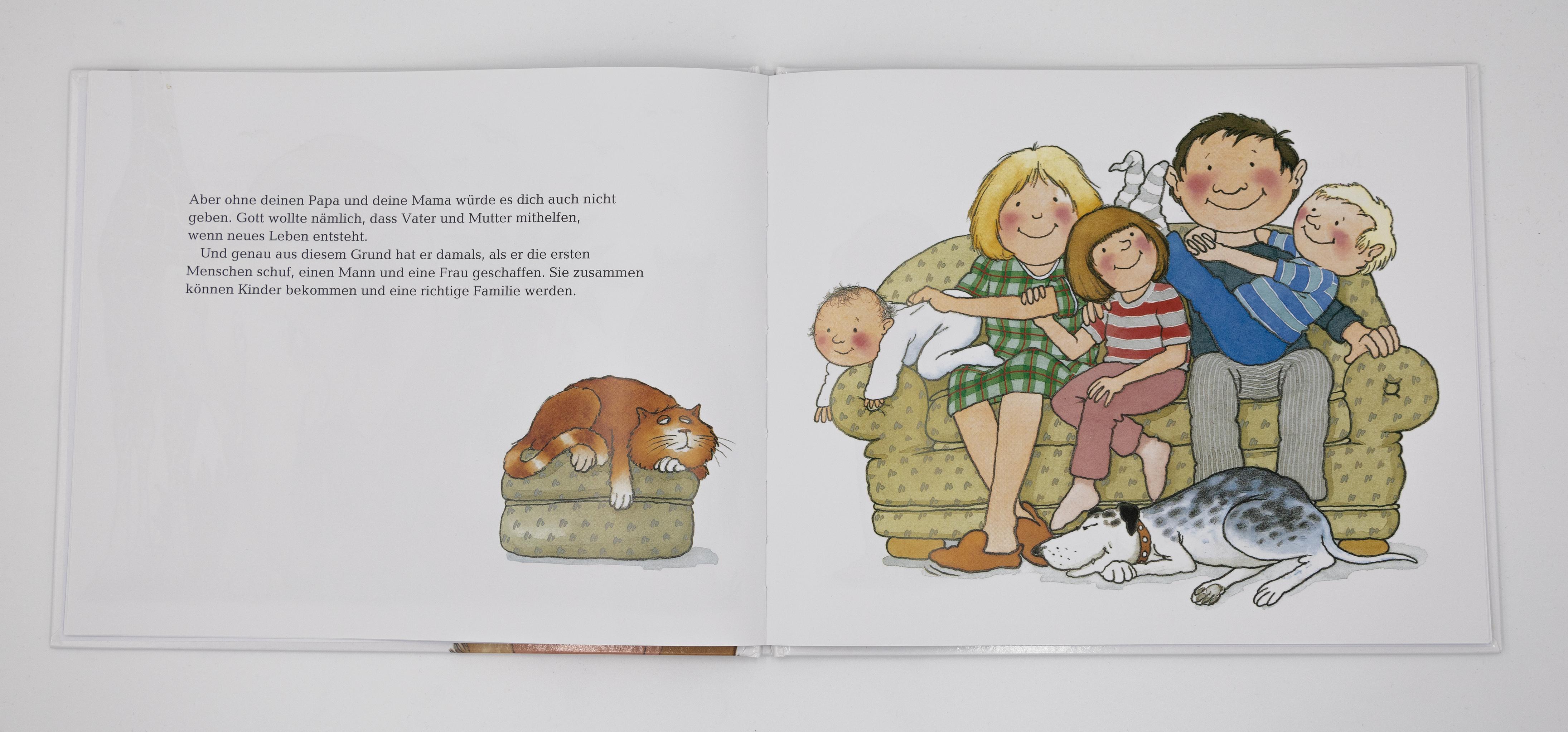 Beispielinhalt (Bild) Mama, Papa und ich