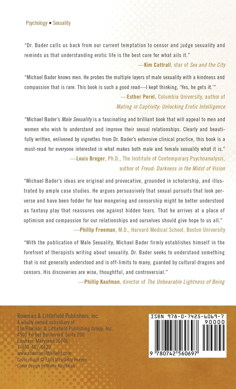 Rückseitencover Male Sexuality
