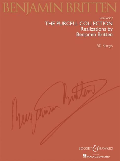Vorderes Coverbild Benjamin Britten: The Purcell Collection: Realizations by Benjamin Britten; 50 Songs High Voice