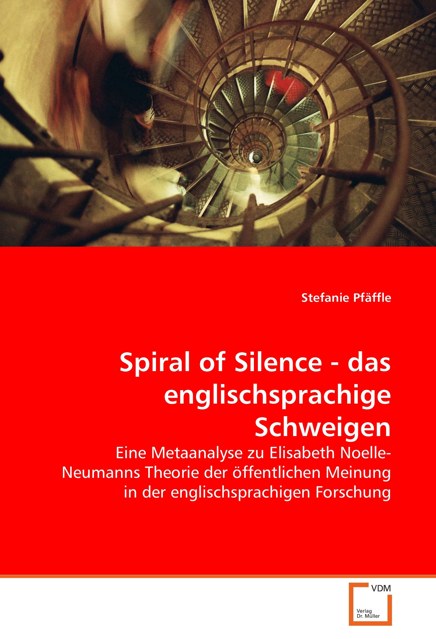 Vorderes Coverbild Spiral of Silence - das englischsprachige Schweigen