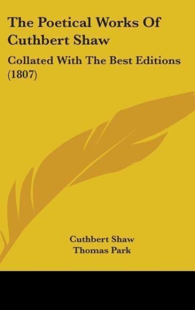 Vorderes Coverbild The Poetical Works Of Cuthbert Shaw