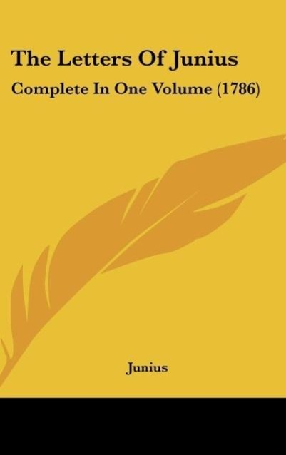 Vorderes Coverbild The Letters Of Junius