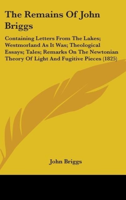 Vorderes Coverbild The Remains Of John Briggs