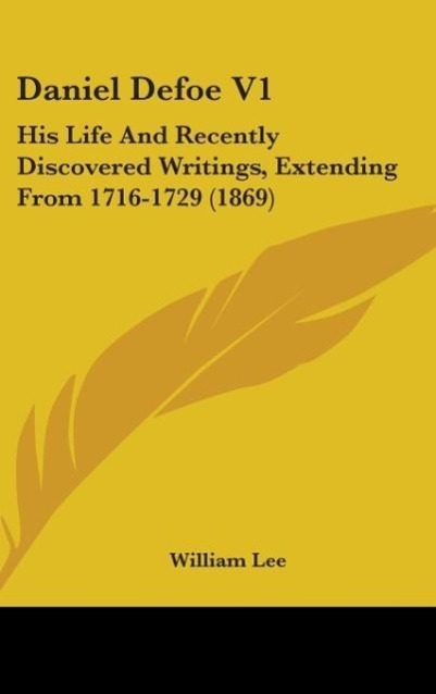 Vorderes Coverbild Daniel Defoe V1