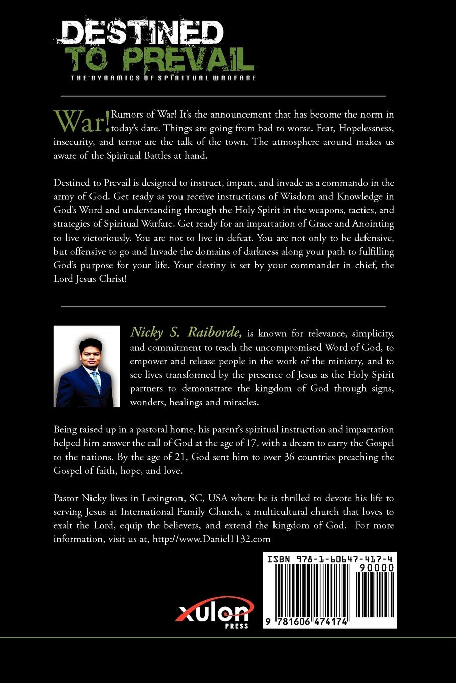 Rückseitencover Destined to Prevail