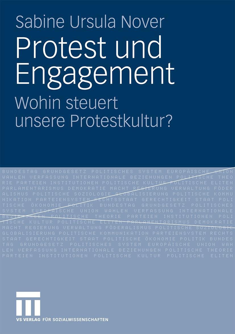 Vorderes Coverbild Protest und Engagement