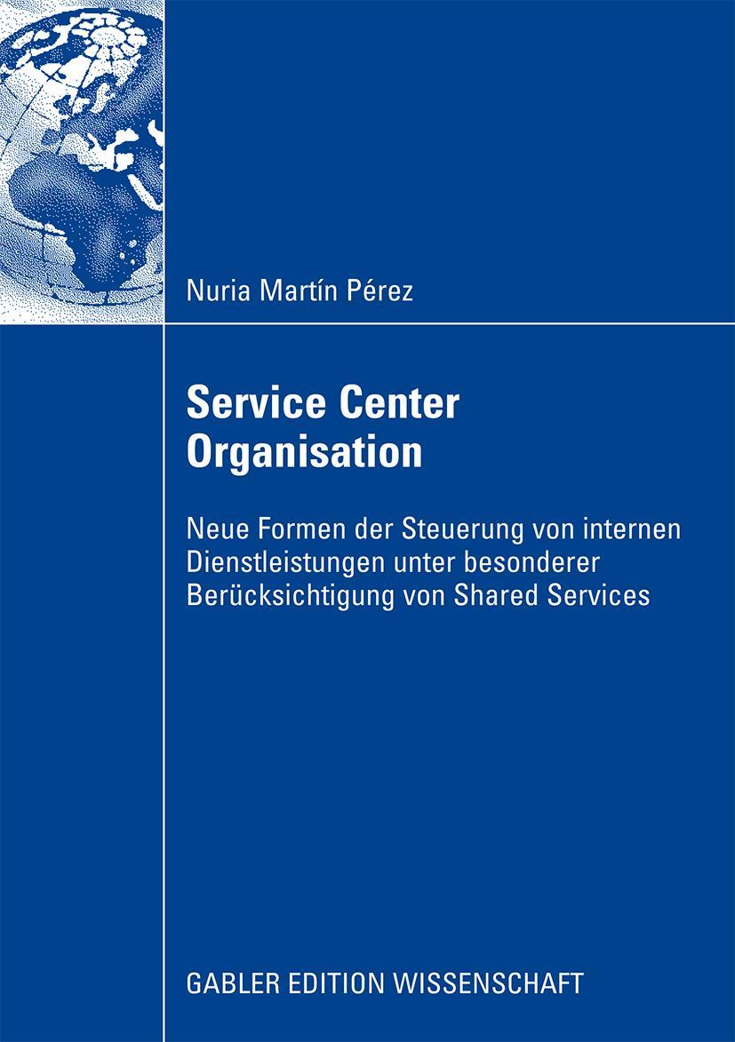 Vorderes Coverbild Service Center Organisation