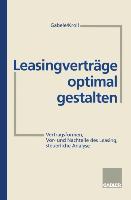 Vorderes Coverbild Leasingverträge optimal gestalten