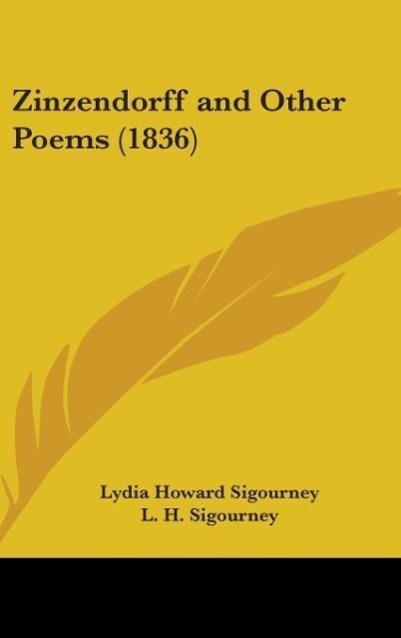 Vorderes Coverbild Zinzendorff And Other Poems (1836)