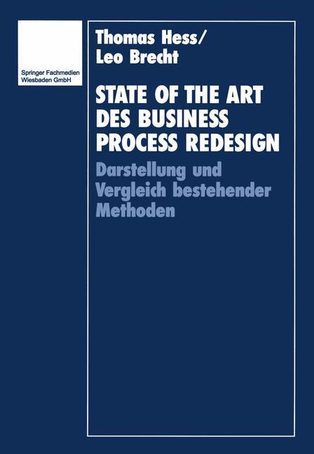 Vorderes Coverbild State of the Art des Business Process Redesign