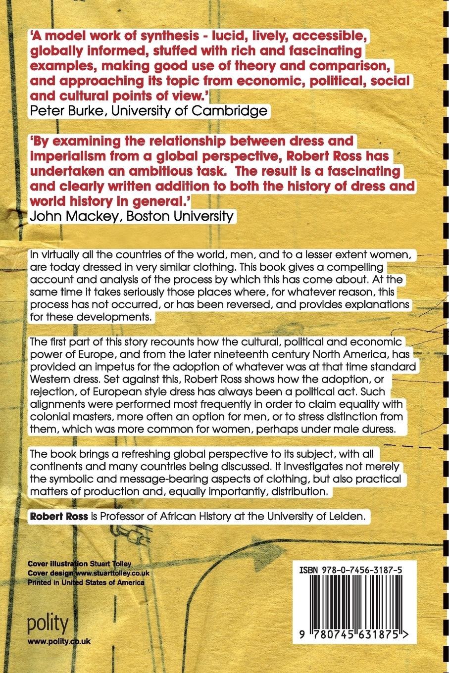 Rückseitencover Clothing