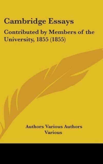 Vorderes Coverbild Cambridge Essays