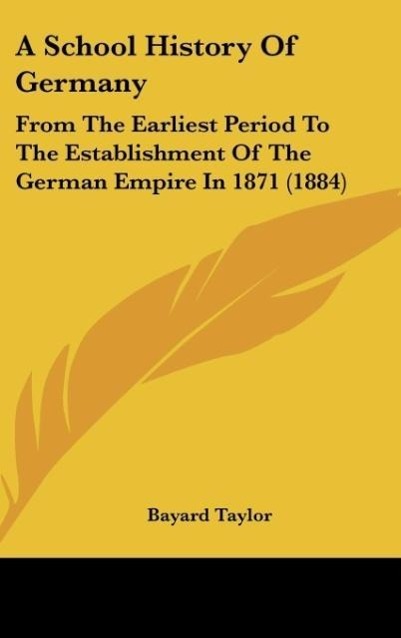 Vorderes Coverbild A School History Of Germany