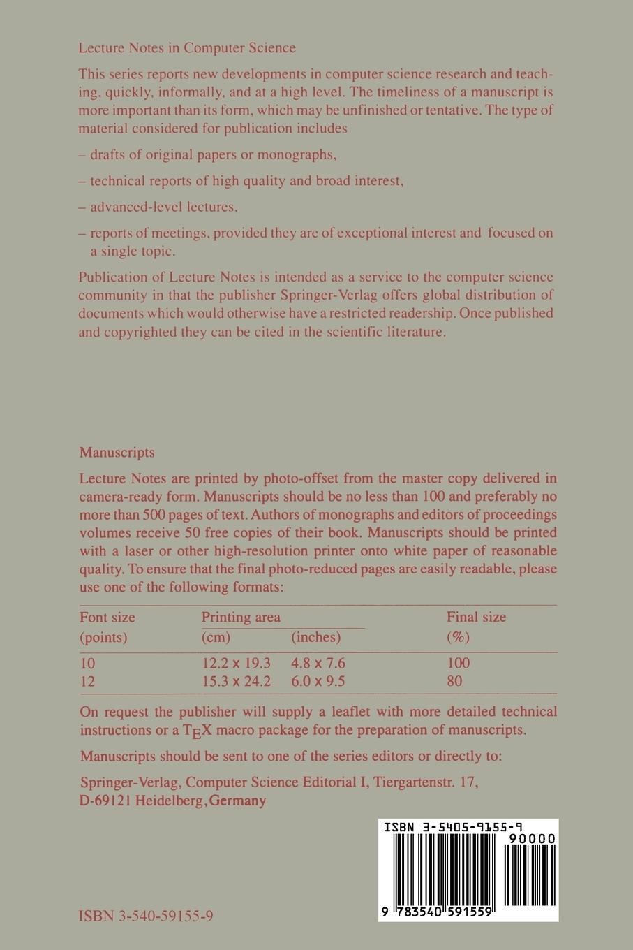 Rückseitencover Constraint Programming: Basics and Trends