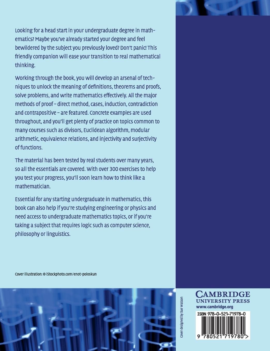 Rückseitencover How to Think Like a Mathematician